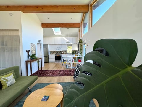 High ceilings throughout makes the apartment feel spacious