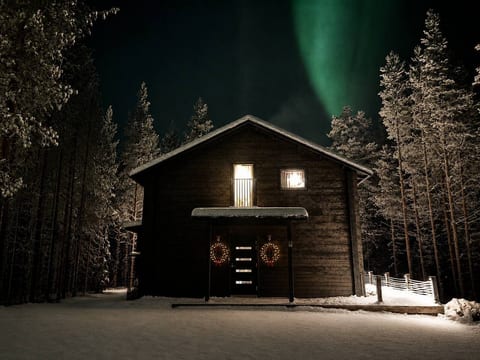 Snow&Pine Log Cabin Levi with Sauna & Hot Tub