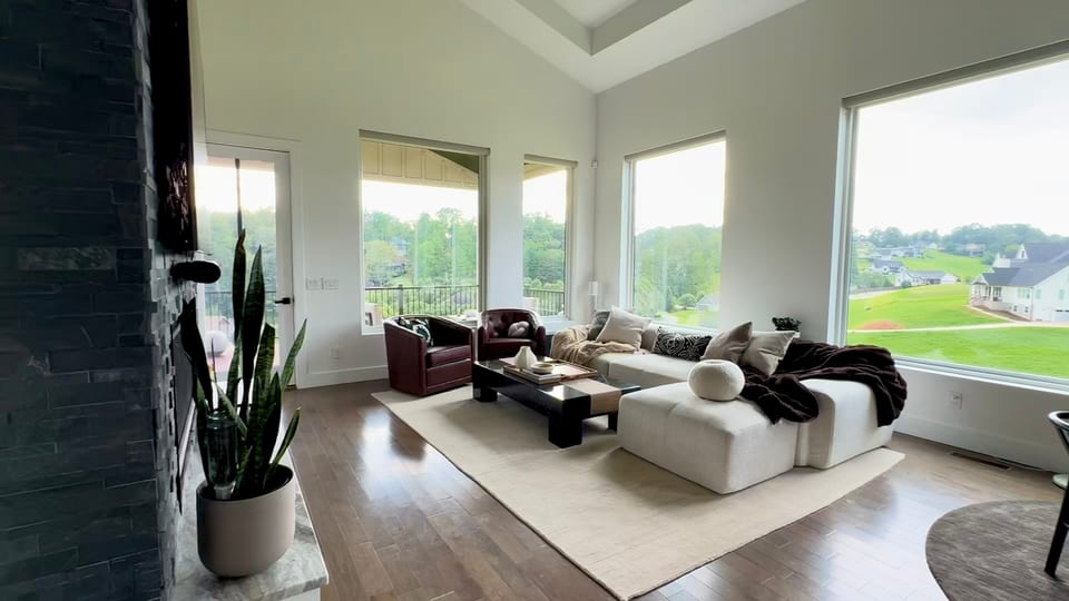 Overlook | Modern Mountain Home Near Asheville - Leicester