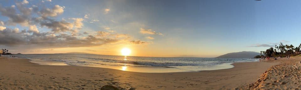 Sunset on Charley Young Beach