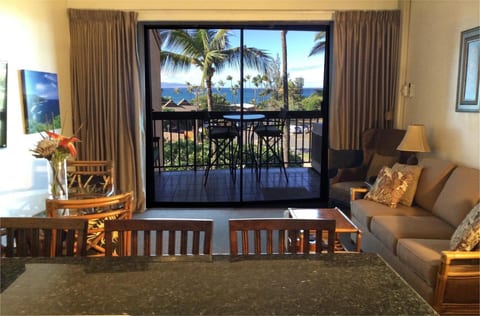 View from our kitchen looking towards ocean