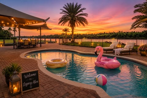 Legacy Alva Waterfront Farm Estate • Pool, Theater, Kayaks