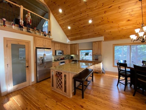 Modern open style kitchen