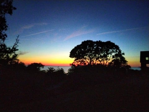 The view from your cottage. Bay views and Sunsets over the water.