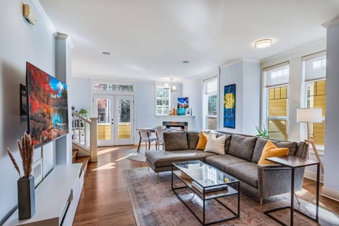 Bright, Calm Home Steps from Capitol Hill Sights