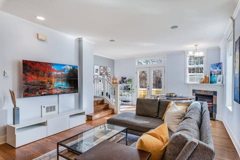 Bright, Calm Home Steps from Capitol Hill Sights