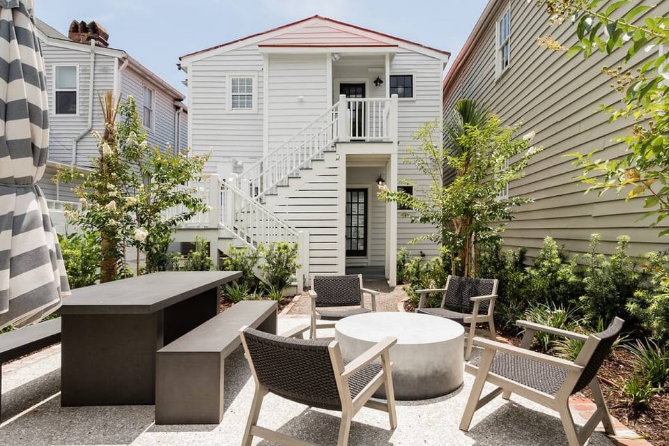 Shared Backyard Perfect for Relaxing Outdoors