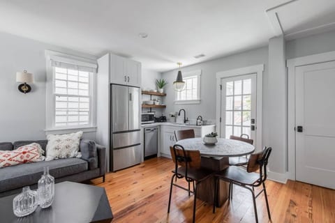 Comfortable Open Layout Living Dining and Kitchen