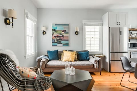 Downstairs Unit Living Room - Your comfortable, open-concept living space is waiting.
