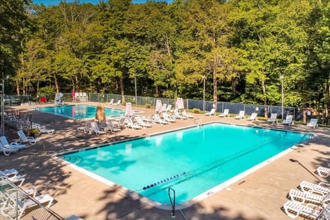 Take a refreshing dip in the community seasonal pool—perfect for cooling off and enjoying sunny days with family and friends.