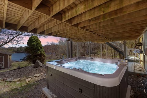 Sunset & Hot Tub = Perfection
