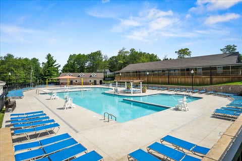 Enjoy access to the community amenities, including this pool, for a small fee.