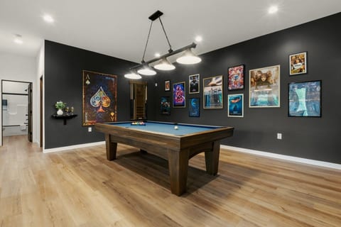 Game on! Whether you're a seasoned player or just playing for fun, the pool table is the perfect place to create lasting memories.