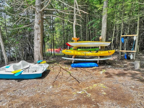 Watercraft ready for guest use—enjoy fun on the water!