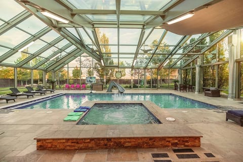 Private salt water pool & hot tub sleeps 30 image 1