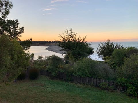Morning from the upstairs deck