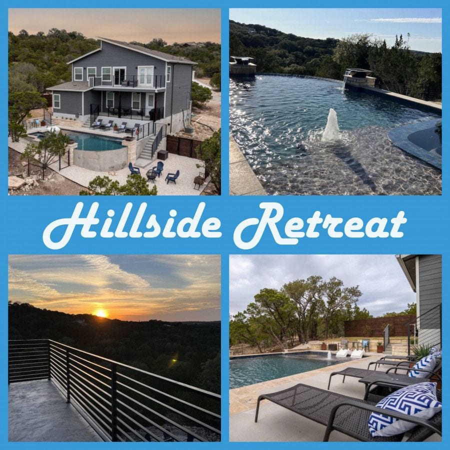 Rare Find: Secluded Hillside Views w Swimming Pool - Canyon Lake