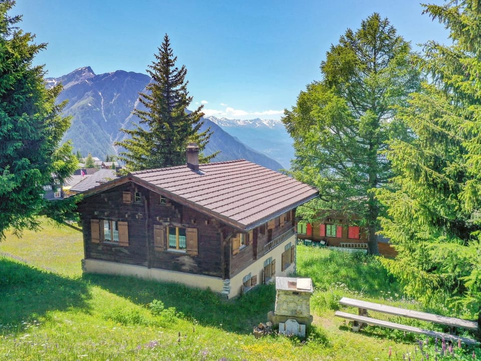 Chalet Leiggener Appartement/Fewo, Dusche Leiggener EG - Termen