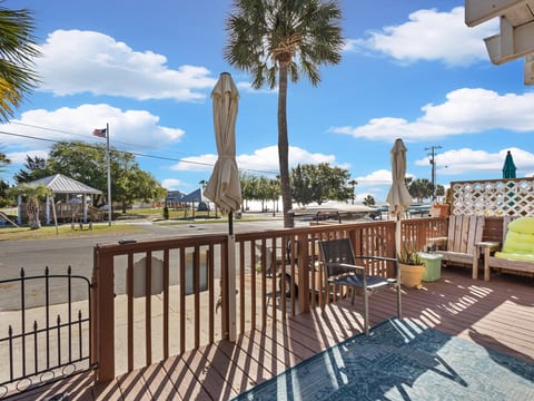 Steps away to launch your boat at the Marina!