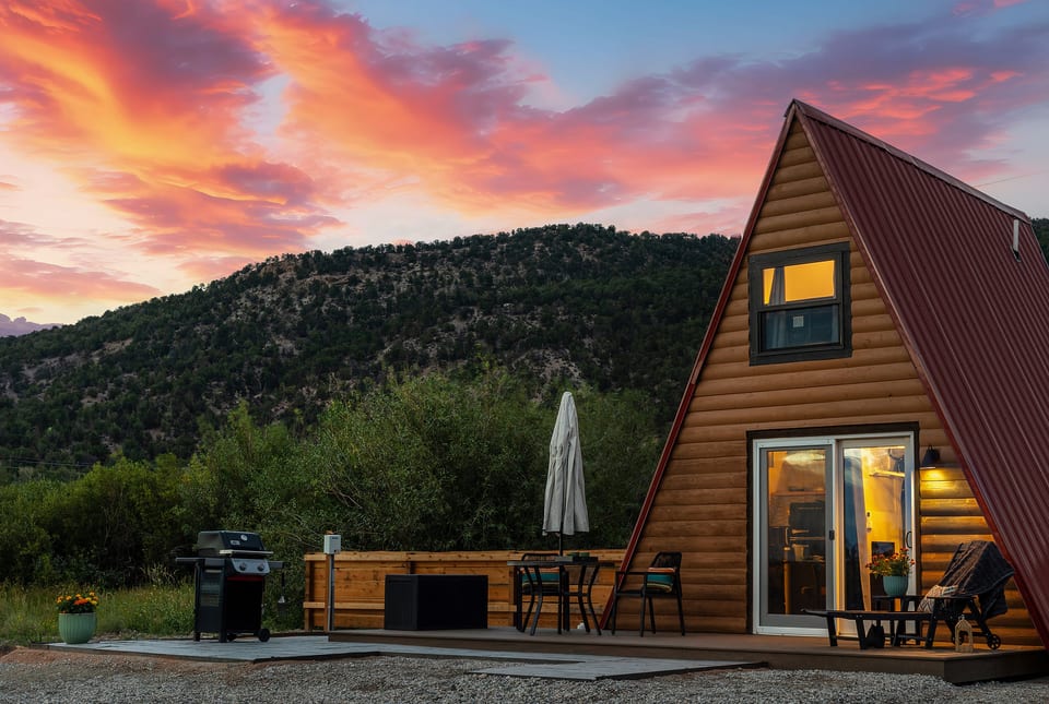 Whispering Pines A-Frame Retreat | Sleeps 2 - Ridgway