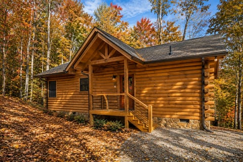Cozy Cabin Retreat | Hot Tub, Vinyl & Views