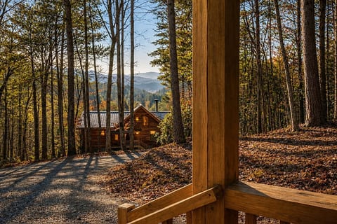 Mountain Views straight from the front porch.