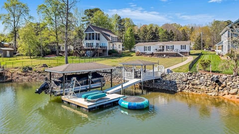 Lakefront Retreat w/ Dock, Hot Tub & Game Room image 5