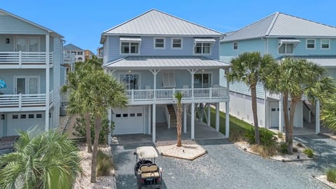OIB Waterfront Retreat w/ Dock & Golf Cart 5BR