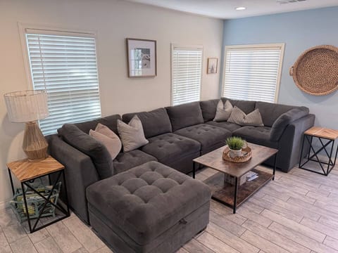 New couch added to living room August 2026