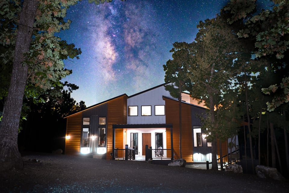 Milkyway in the Background.