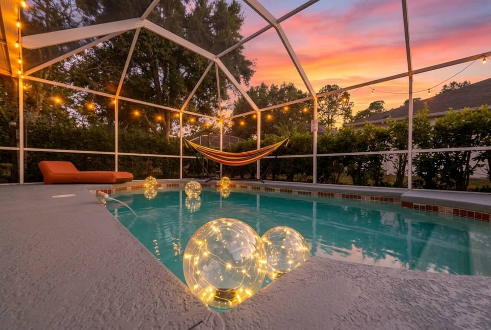 Heated Pool No Extra Fee ! firepit| Game Room - Palm Coast