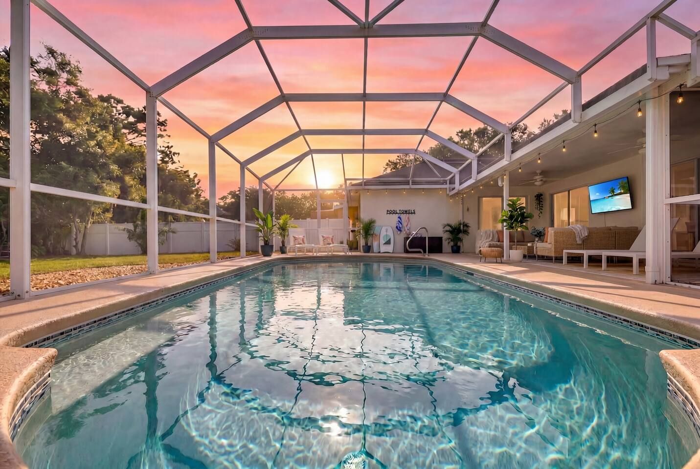Saltwater Pool Solar Heated | NO EXTRA FEE | Fence