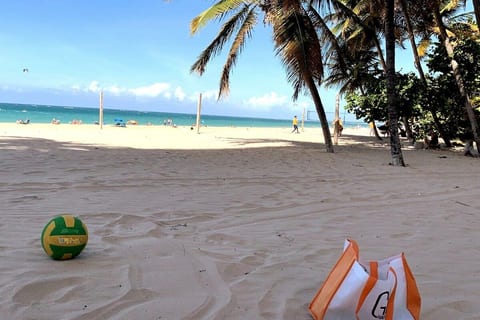 Right on the beach means RIGHT on the beach!