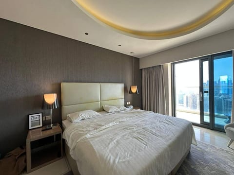 1BR with Burj Khalifa View in Paramount Hotel