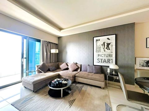 1BR with Burj Khalifa View in Paramount Hotel