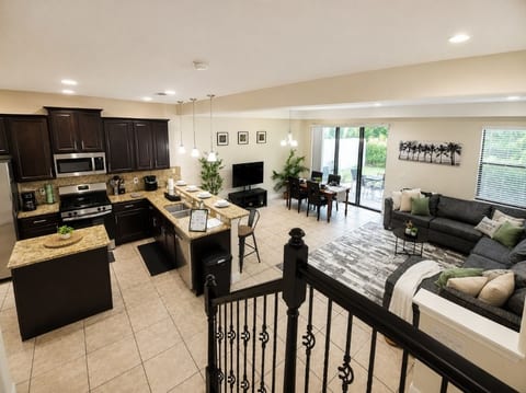 Open Living Area. Open-concept living, dining, and kitchen perfect for gathering.