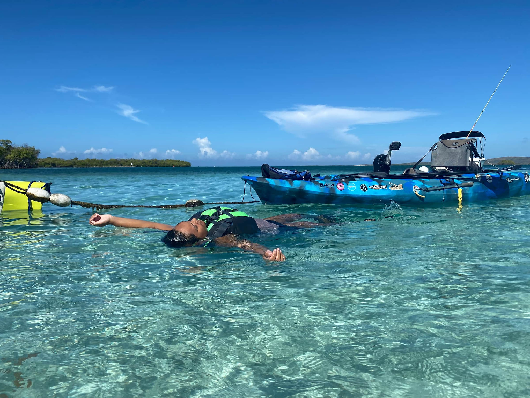 Kayaking in La Parguera, in Lajas, on the island's south coast