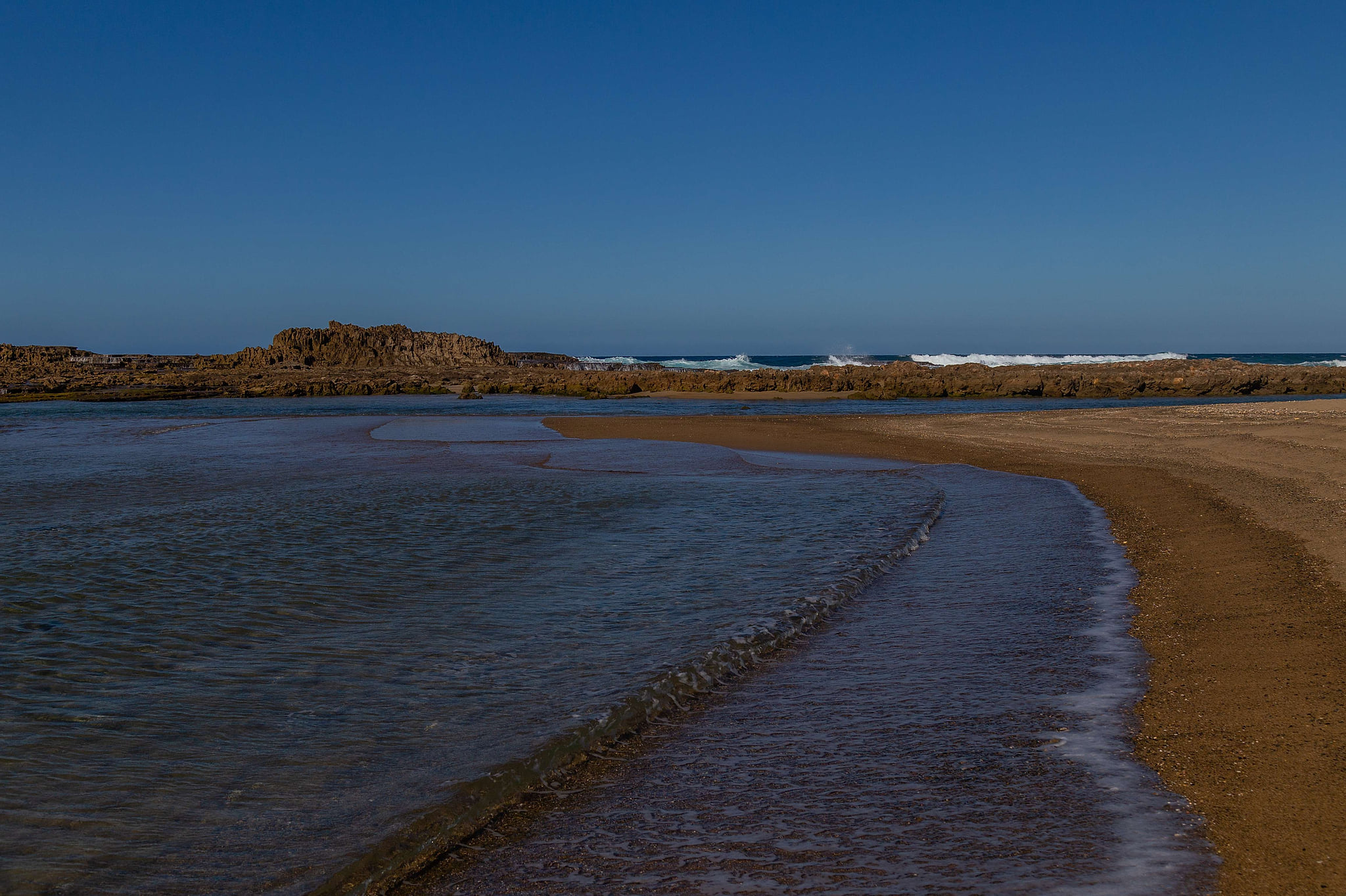Playa Sardinera, our closest beach with a truly local vibe