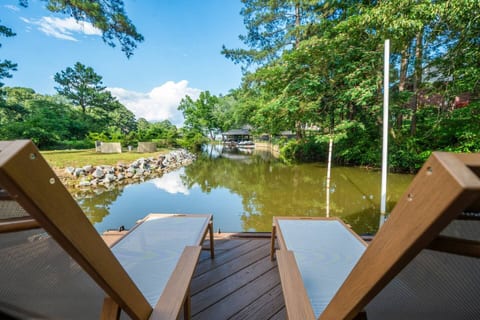 Serene waterfront relaxation spot