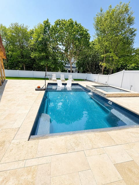 Roof deck, Salt Water Pool, Hot tub & water views! image 2