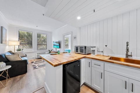 Kitchenette and Living Room