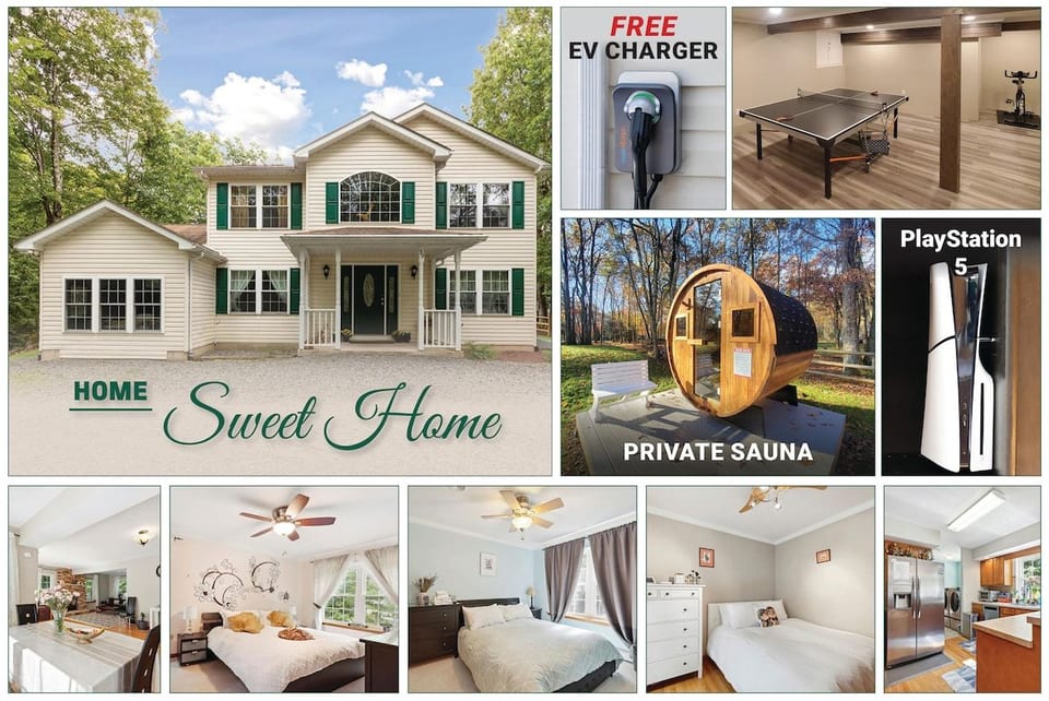 PET friendly - SAUNA - FREE EV charger - ping pong image 1