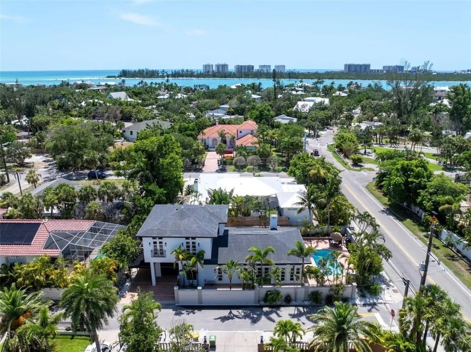 Stunning Aerial View of Villa Blanca