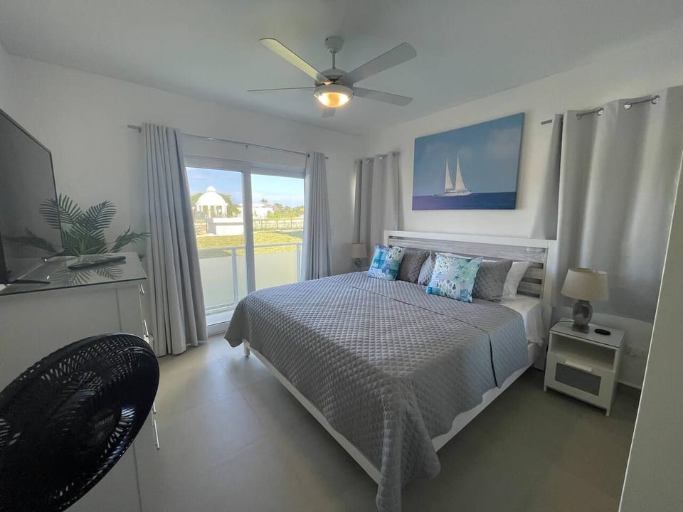 Bedroom with patio access