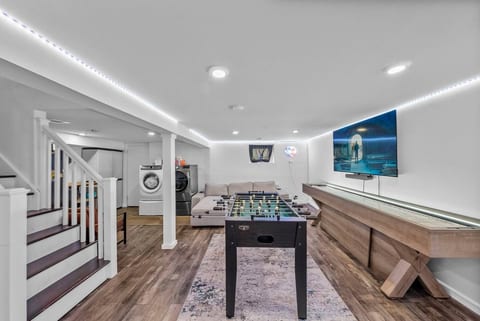 Foosball and Shuffleboard