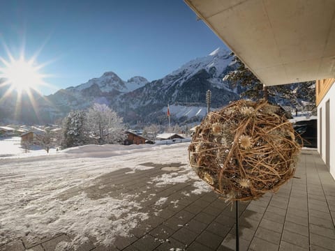 Chalet Bärgfride Appartement/Fewo, Dusche, WC, 1 Schlafraum 3-Zimmerwohnung