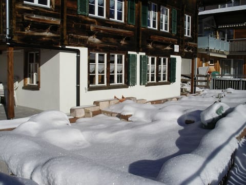 Hagrösli Appartement/Fewo, Dusche, WC, 1 Schlafraum 2-Zimmerwohnung