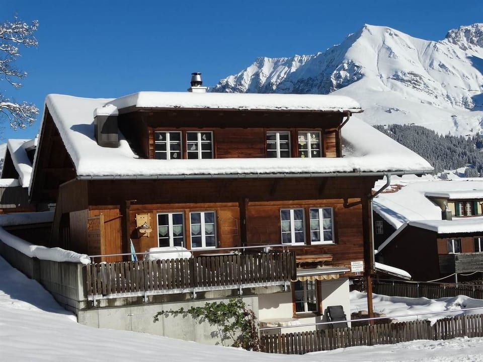 Hagrösli Appartement/Fewo, Dusche, WC, 1 Schlafraum 2-Zimmerwohnung - Adelboden
