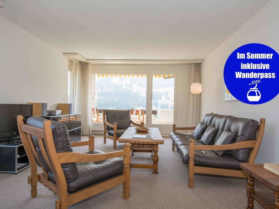 Ferienwohnung Schlegeli Appartement/Fewo, Dusche, WC, 2 Schlafräume - Adelboden