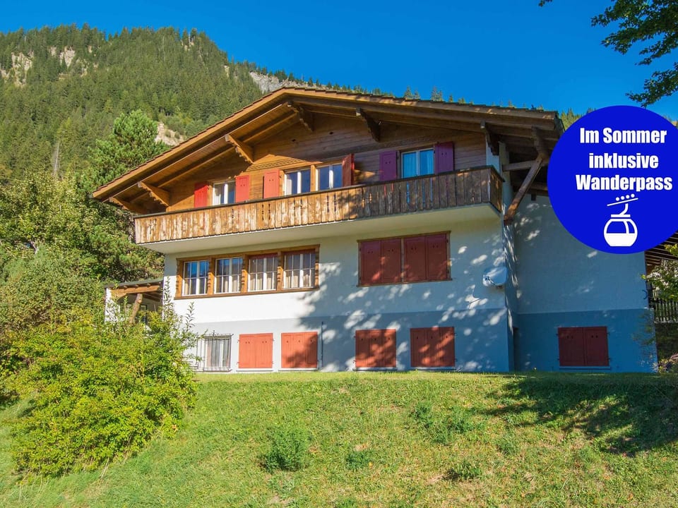 Chalet Buchhüttli Appartement/Fewo, Dusche oder Bad, WC, 2 Schlafräume - Adelboden